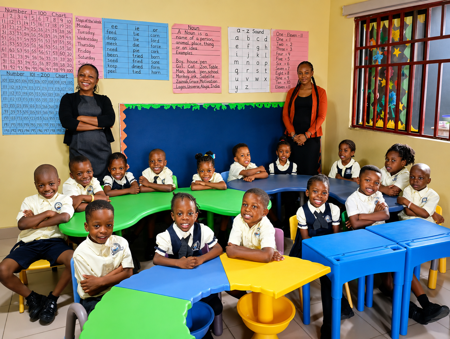 Pre-Nursery students